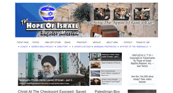 Desktop Screenshot of hopeofisrael.net